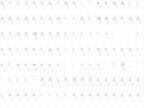 Fake Plastic Character Map