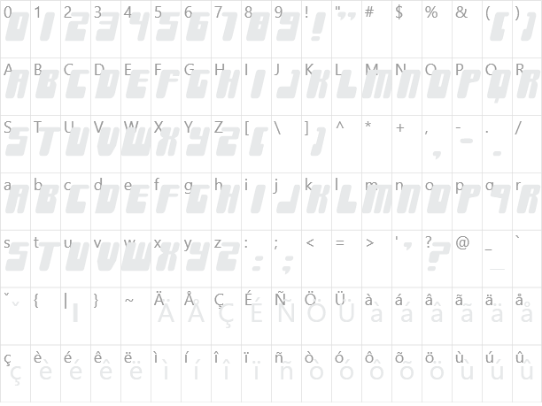 Force Majeure Character Map