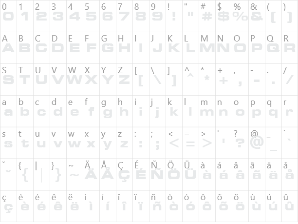 Green Mountain 3 Character Map