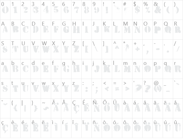 HVD Peace Character Map