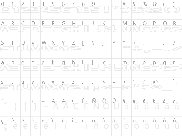 Joy Circuit Character Map