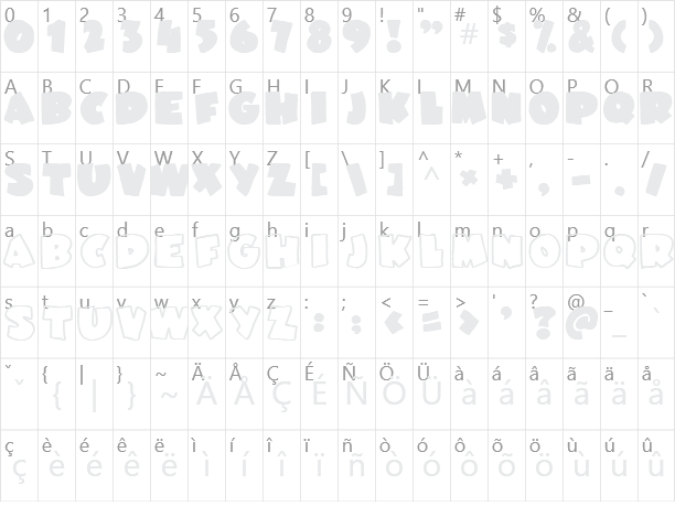 Junebug Character Map