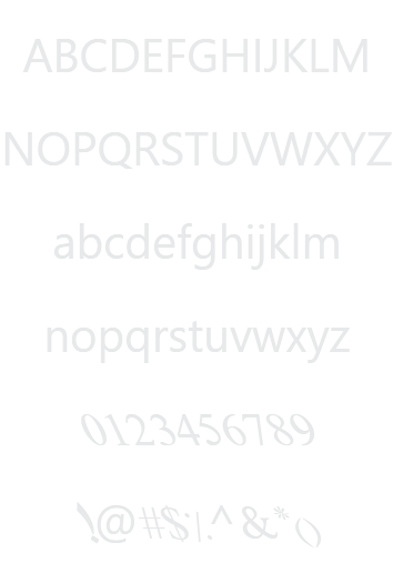 Led Font Example