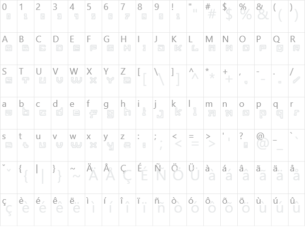 Lost passenger 5.0 Character Map