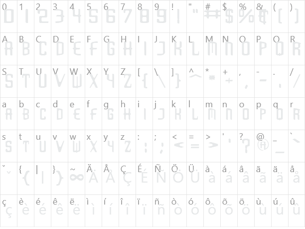 Love Bytes Character Map