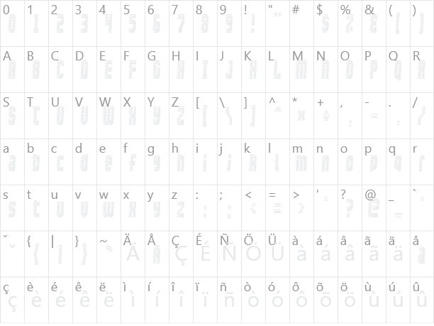 Maximum Security Character Map