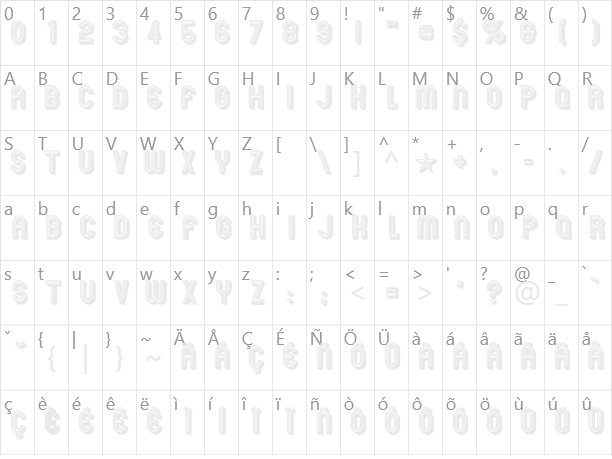 Mexcellent 3D Character Map