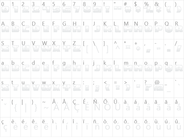 Midnight Snack Character Map