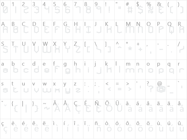 Mysterons Character Map