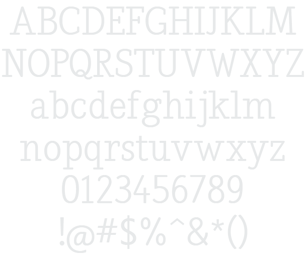 Nadia Serif Example