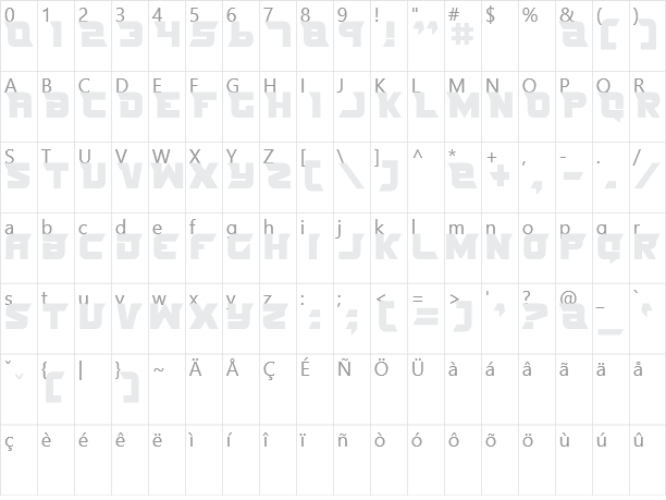 Nife Fite Character Map