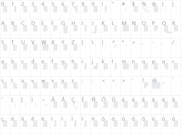 Pincoya Black Character Map