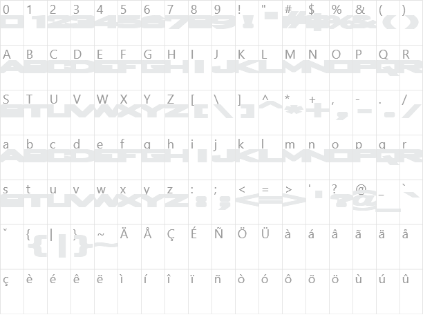 Plain O Matic Character Map