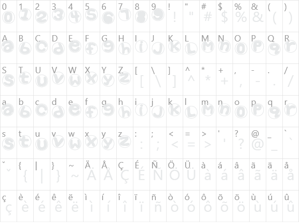 Pop Up Character Map