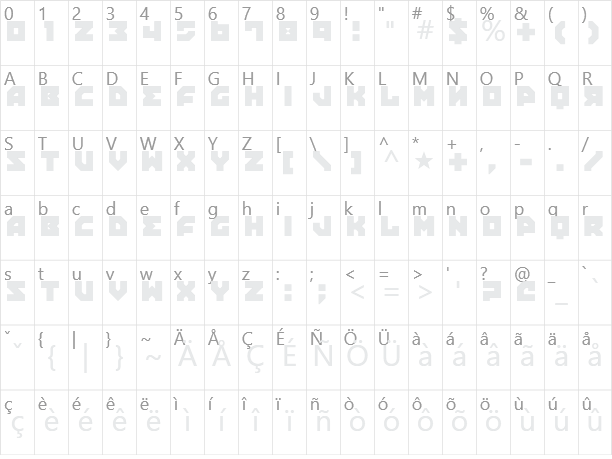 Propaganda Character Map