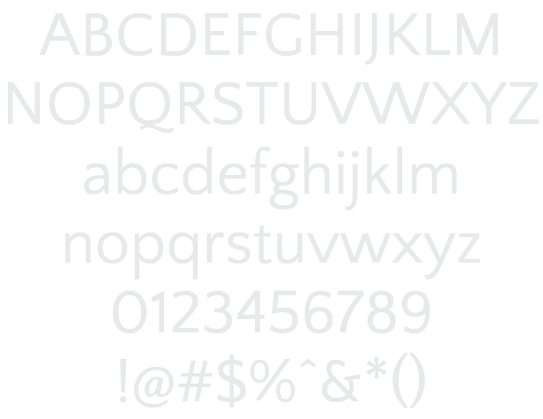 Quattrocento Sans Example