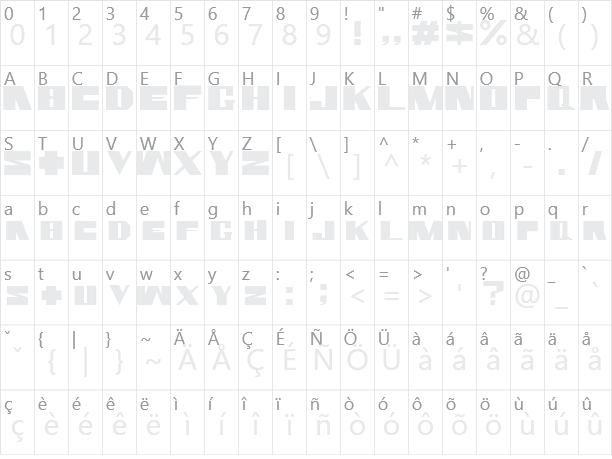 Rammstein Character Map