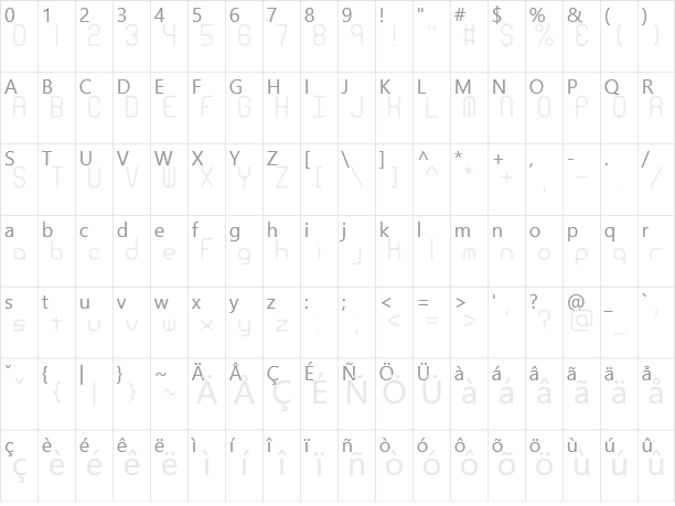 Ravenous Caterpillar Character Map