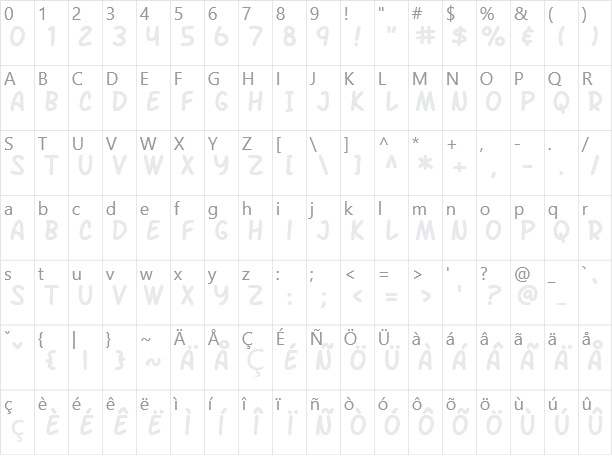 SF Arch Rival Character Map