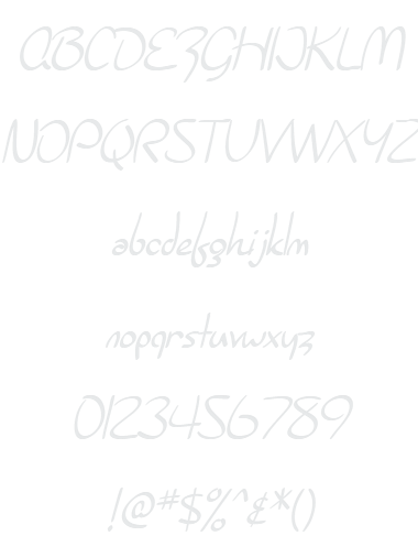 SF Burlington Script Example