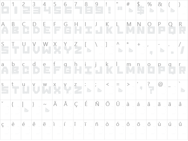 Sinking Ship Character Map