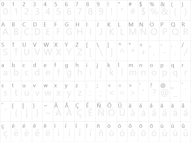 剣 Sword Character Map