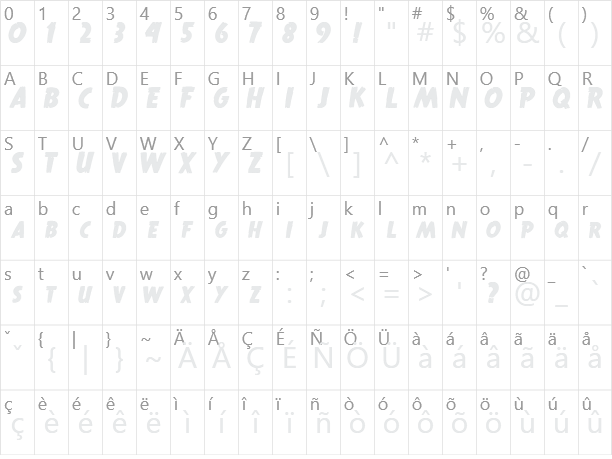 True Crimes Character Map