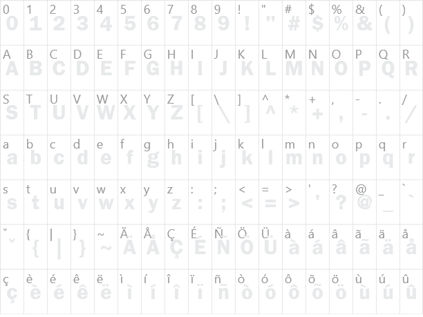 은 봄 Un Bom Character Map