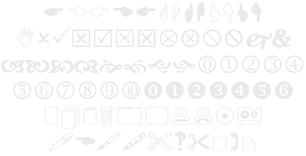 Wingdings 2 Example