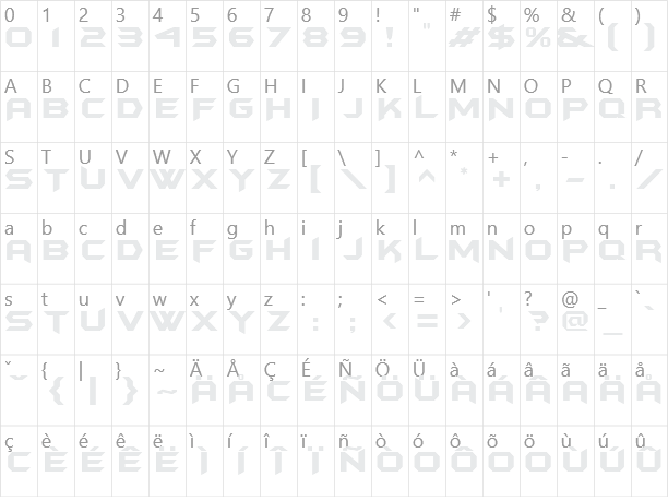 BatmanForeverAlternate Character Map