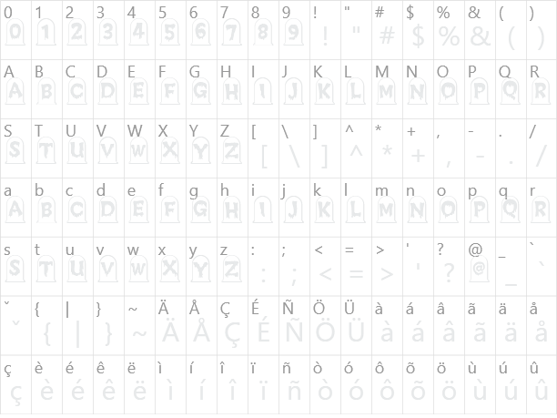 Creepy Graves Character Map