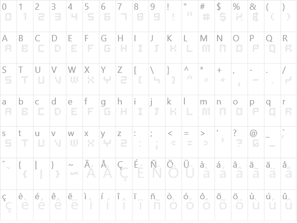 Dalila Character Map