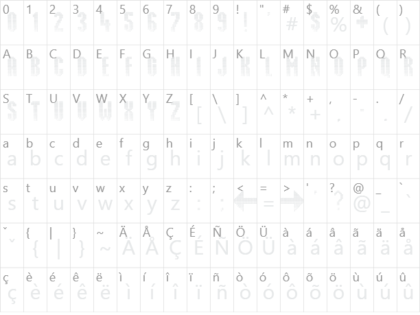 Delusion Character Map