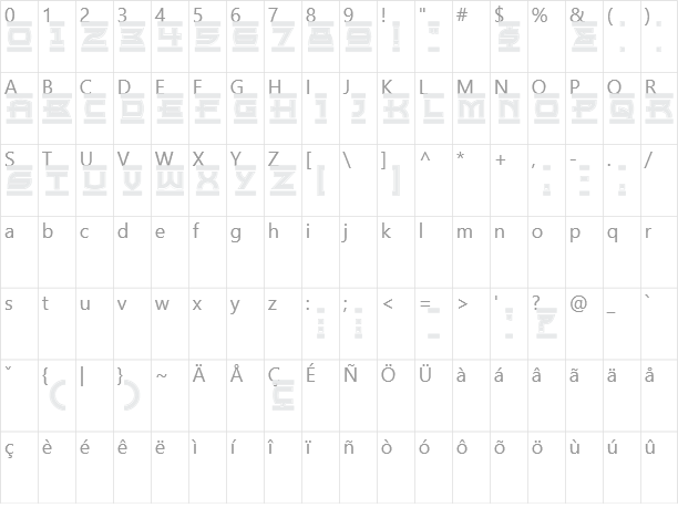 EmpireState Character Map