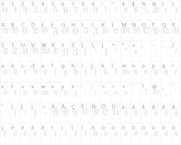 Fellowmaiden Character Map