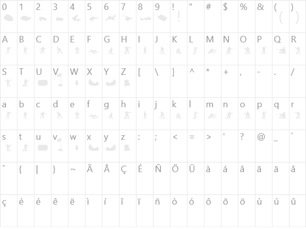 Green Army Men Character Map