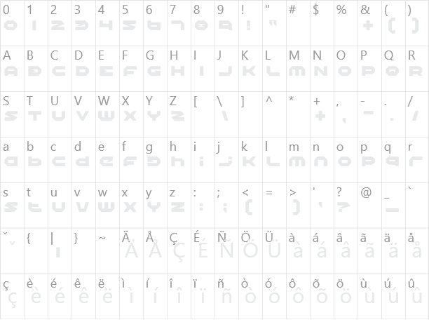 Halo Character Map