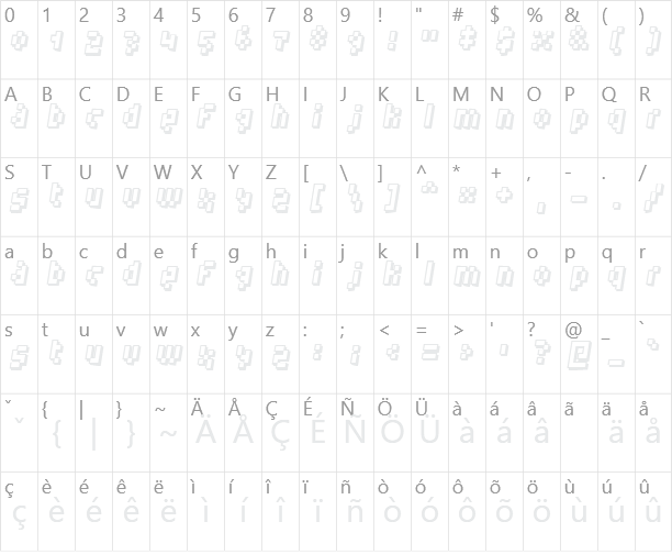 Humanoid Character Map