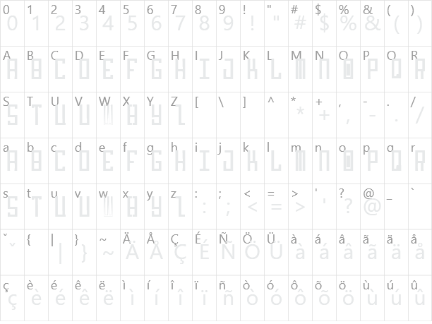 Idiot Character Map