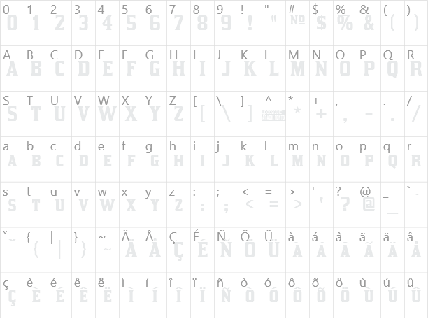 Kirsty Character Map