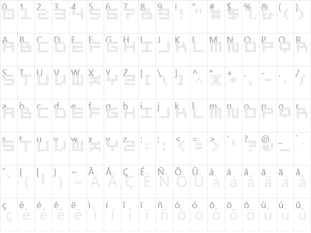 Morohashi Character Map