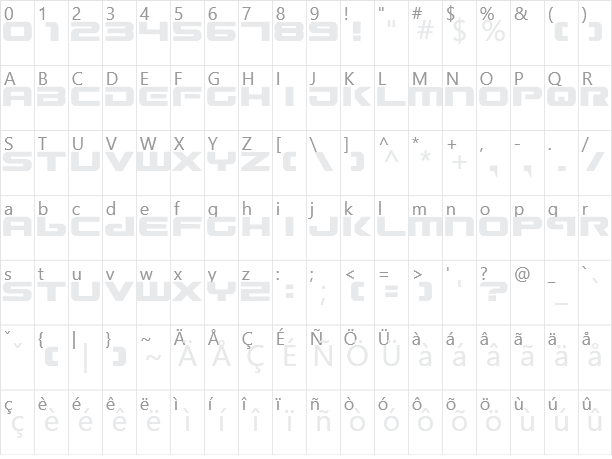 Gunship Character Map