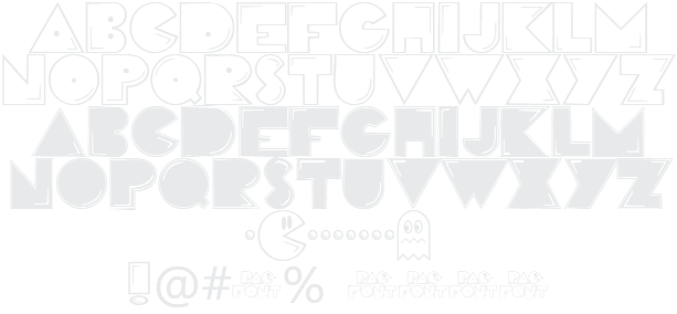 Pac-Font Example