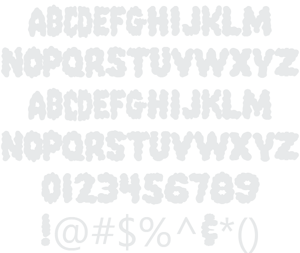 PinkCandyPopcornFont Example