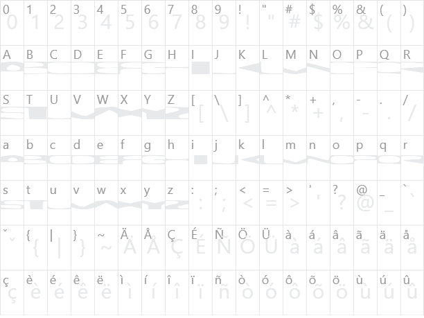 Psychye Character Map