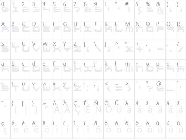 Shift Character Map