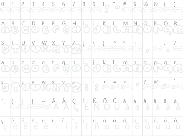 Tolo Character Map