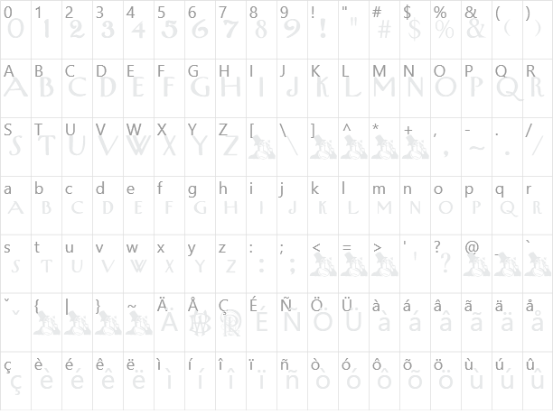 Upper West Side Character Map