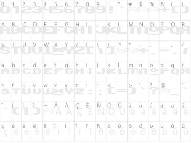 Valkyro Character Map