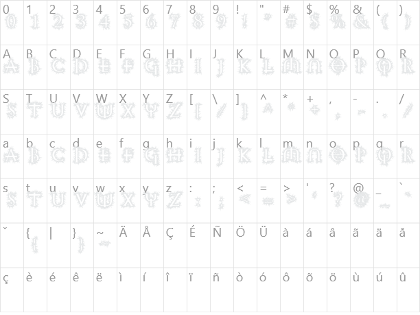 Witching Hour Character Map